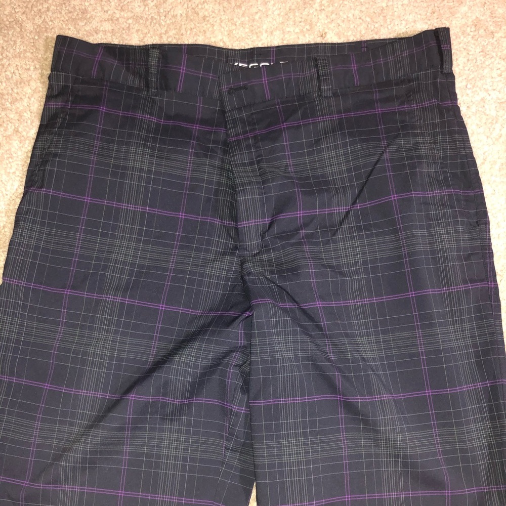 Nike Golf plaid shorts